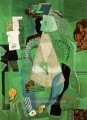 Porträt de jeune fille 1 1914 kubistisch